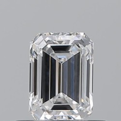 Diament szlif szmaragdowy, 0.52ct, VS1, E, GIA 3535727770