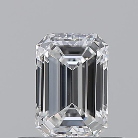 Diament szlif szmaragdowy, 0.51ct, VS1, E, GIA 2537632867