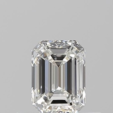 Diament szlif szmaragdowy, 0.5ct, VVS2, H, GIA 3525261713