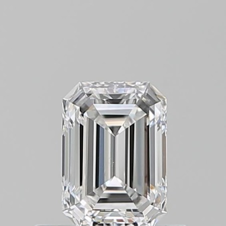 Diament szlif szmaragdowy, 0.53ct, VS2, E, GIA 6525310215