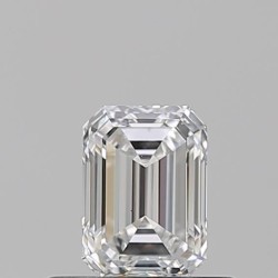 Diament szlif szmaragdowy, 0.51ct, VS2, E, GIA 6521339377