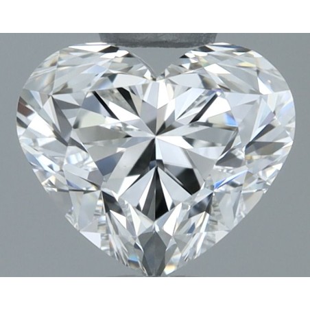 Diament serce, 0.7ct, VVS2, G, GIA 7531430159