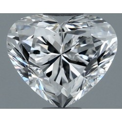 Diament serce, 1.01ct, VS2, F, GIA 2546371442