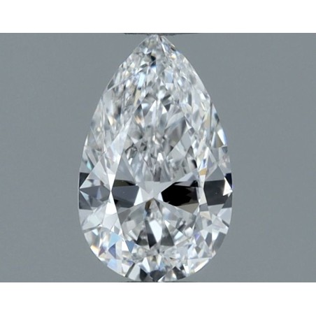 Diament szlif gruszkowy, 0.5ct, VVS2, D, GIA 1547367674