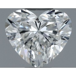 Diament serce, 0.6ct, SI1, H, GIA 7541374212