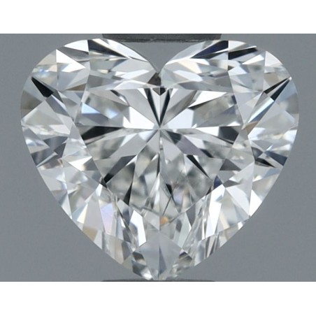 Diament serce, 0.6ct, SI1, H, GIA 7541374212