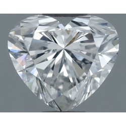 Diament serce, 0.71ct, SI1, F, GIA 5543372194