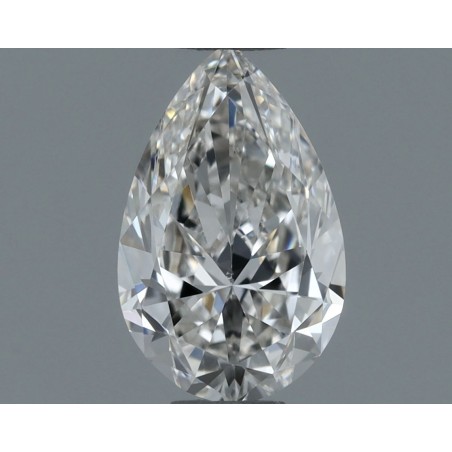 Diament szlif gruszkowy, 0.71ct, VVS2, H, GIA 6542373295