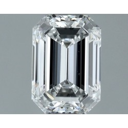 Diament szlif szmaragdowy, 0.51ct, VS2, E, GIA 2544368235