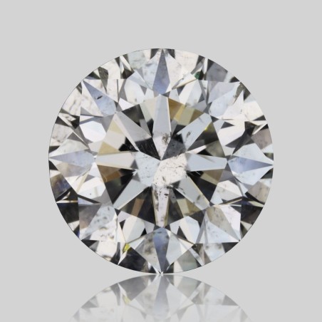 Diament szlif okrągły, 2ct, SI2, H, HRD 250000295684