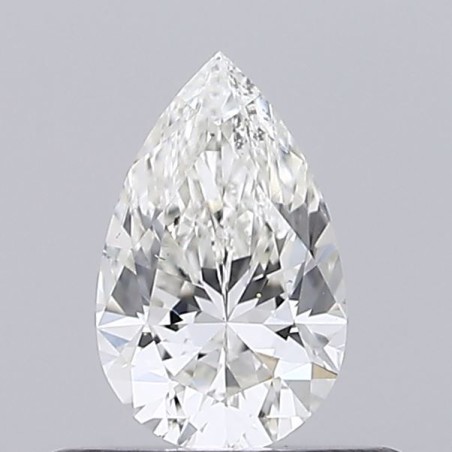 Diament szlif gruszkowy, 0.4ct, SI1, I, GIA 7526832128