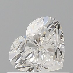 Diament serce, 0.5ct, VS1, F, GIA 6535521683