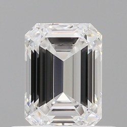 Diament szlif szmaragdowy, 0.53ct, VVS2, E, GIA 2527651549