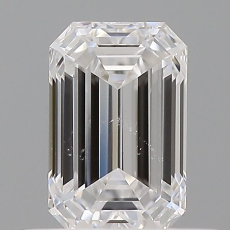 Diament szlif szmaragdowy, 0.51ct, SI1, D, GIA 5523359273