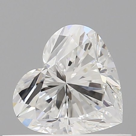 Diament serce, 0.5ct, VS1, F, GIA 7516798425