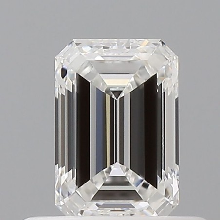 Diament szlif szmaragdowy, 0.5ct, VVS2, F, GIA 6542177879