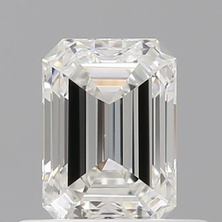 Diament szlif szmaragdowy, 0.5ct, VVS2, G, GIA 6542019985
