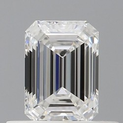 Diament szlif szmaragdowy, 0.52ct, VVS1, E, GIA 7543231887