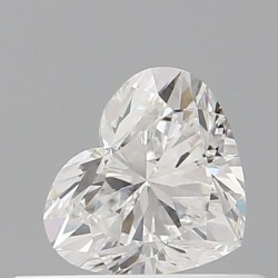 Diament serce, 0.34ct, VVS1, F, GIA 7543125014