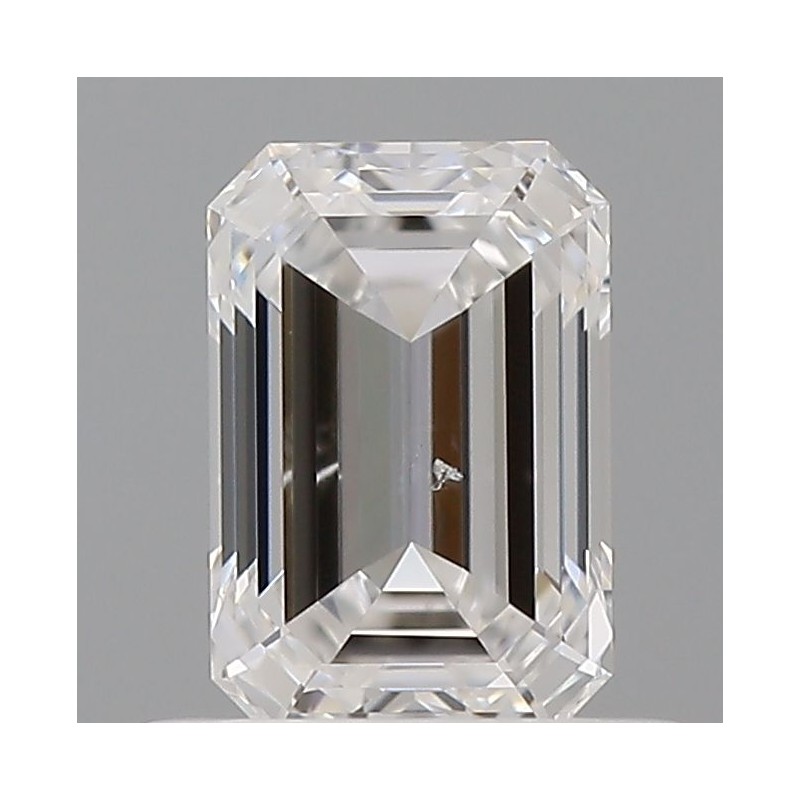 Diament szlif szmaragdowy, 0.57ct, SI2, E, GIA 5526712935