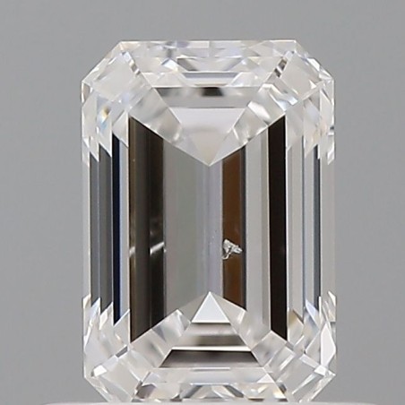 Diament szlif szmaragdowy, 0.57ct, SI2, E, GIA 5526712935