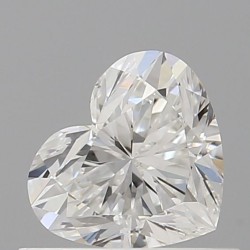 Diament serce, 0.58ct, VS2, F, GIA 2516226793