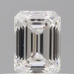 Diament szlif szmaragdowy, 0.5ct, VS1, E, GIA 7523192493