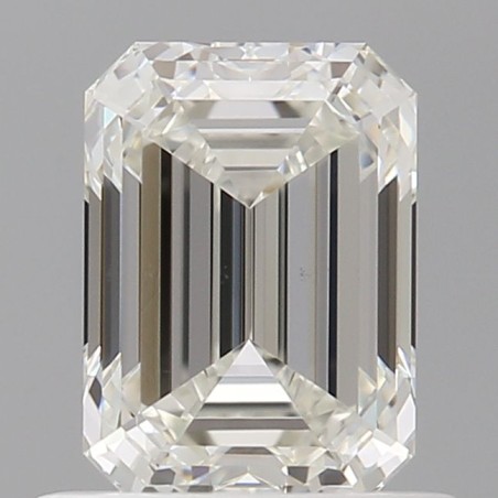 Diament szlif szmaragdowy, 0.9ct, VVS2, I, GIA 2546001380