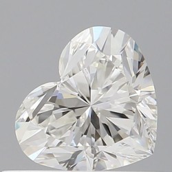 Diament serce, 0.56ct, VVS2, H, GIA 1517256567