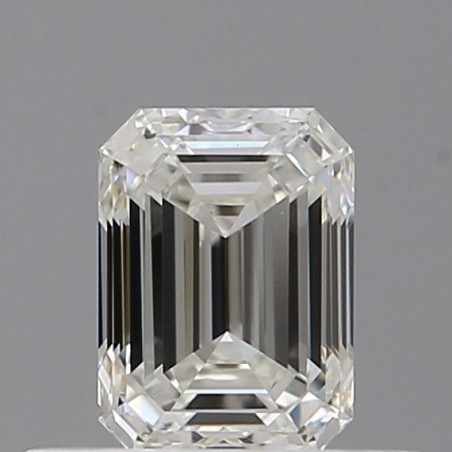 Diament szlif szmaragdowy, 0.5ct, VVS1, H, GIA 2537593747