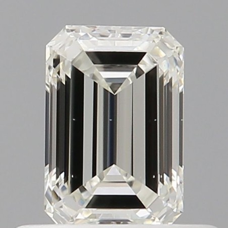Diament szlif szmaragdowy, 0.5ct, VS2, I, GIA 6532636478
