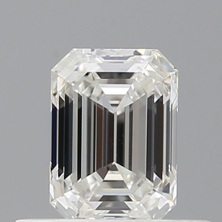 Diament szlif szmaragdowy, 0.51ct, VVS2, G, GIA 6531592423