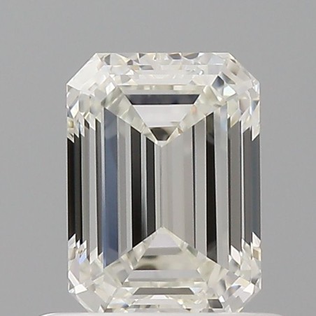 Diament szlif szmaragdowy, 0.7ct, VVS1, H, GIA 6531593909