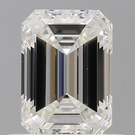 Diament szlif szmaragdowy, 0.7ct, VVS1, H, GIA 2546126488