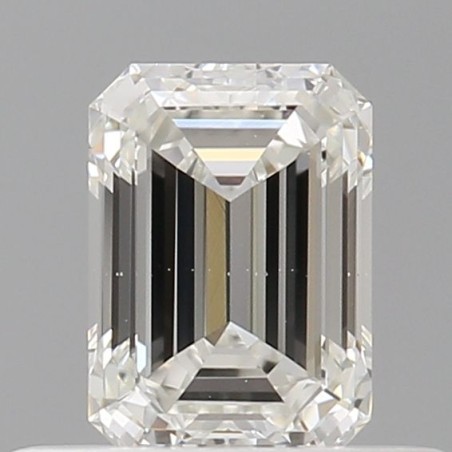 Diament szlif szmaragdowy, 0.5ct, SI1, G, GIA 6541004131