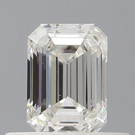 Diament szlif szmaragdowy, 0.5ct, VS2, H, GIA 1545177614