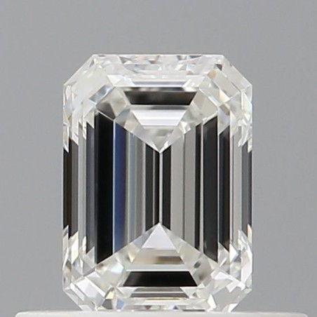 Diament szlif szmaragdowy, 0.5ct, VVS2, G, GIA 1545182776