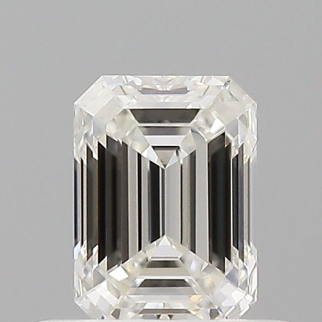 Diament szlif szmaragdowy, 0.51ct, VVS2, G, GIA 7546232079