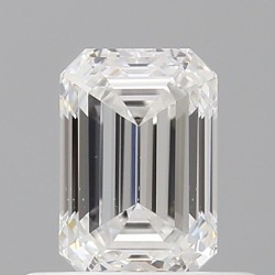Diament szlif szmaragdowy, 0.5ct, VS1, E, GIA 6531134907