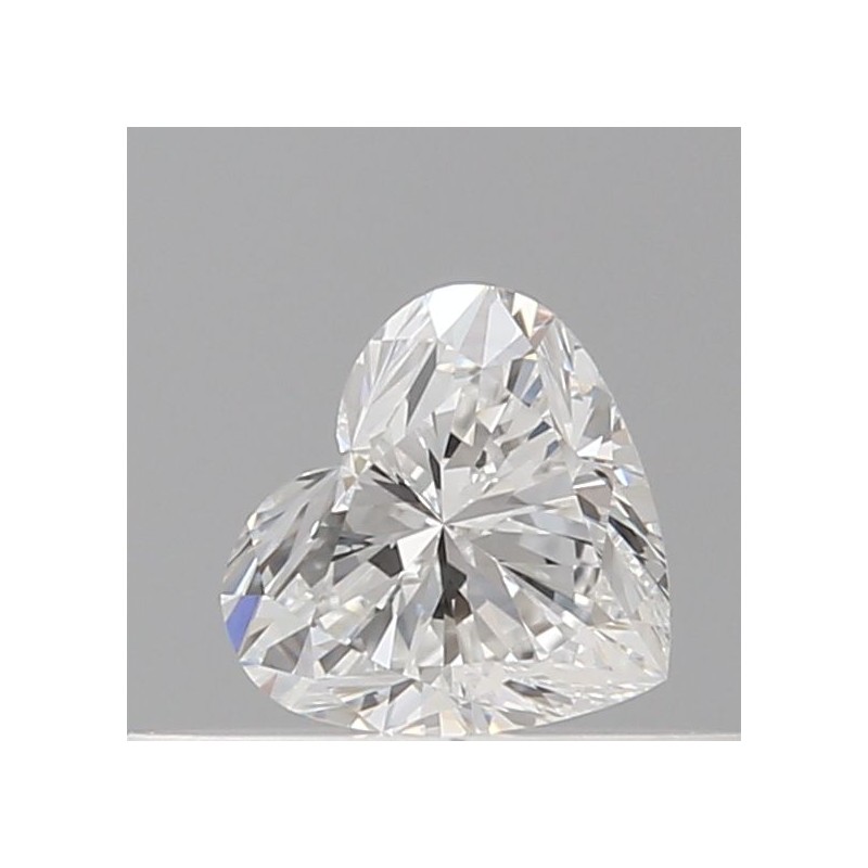 Diament serce, 0.3ct, VVS1, E, GIA 6532892657