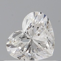 Diament serce, 0.52ct, VS1, F, GIA 5533987581
