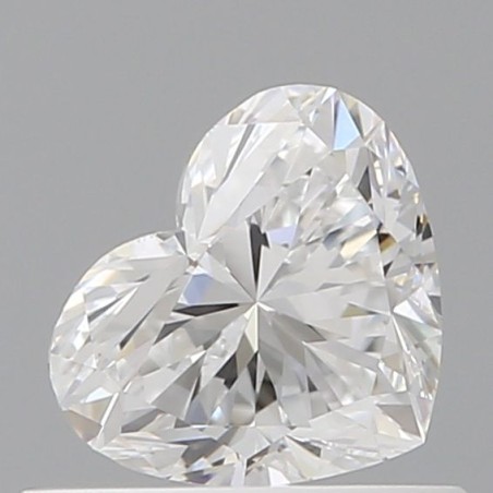 Diament serce, 0.5ct, VVS1, D, GIA 5543323646