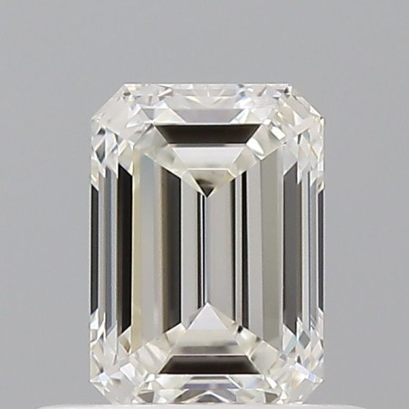Diament szlif szmaragdowy, 0.5ct, VVS2, H, GIA 6542321615