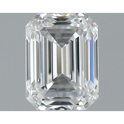 Diament szlif szmaragdowy, 0.5ct, VVS2, E, GIA 1527483748