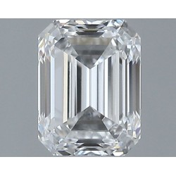 Diament szlif szmaragdowy, 0.5ct, VVS2, E, GIA 7528241504