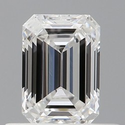 Diament szlif szmaragdowy, 0.58ct, VVS1, E, GIA 2517806262