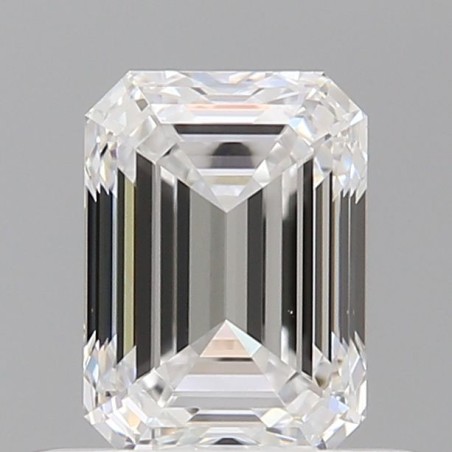 Diament szlif szmaragdowy, 0.7ct, VS1, D, GIA 6532742553