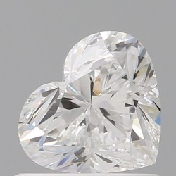 Diament serce, 0.71ct, VS2, E, GIA 2547178235