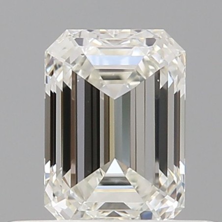 Diament szlif szmaragdowy, 0.5ct, VS1, H, GIA 2536502978