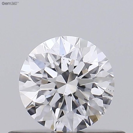 Diament szlif okrągły, 0.4ct, SI1, D, GIA 1543386007